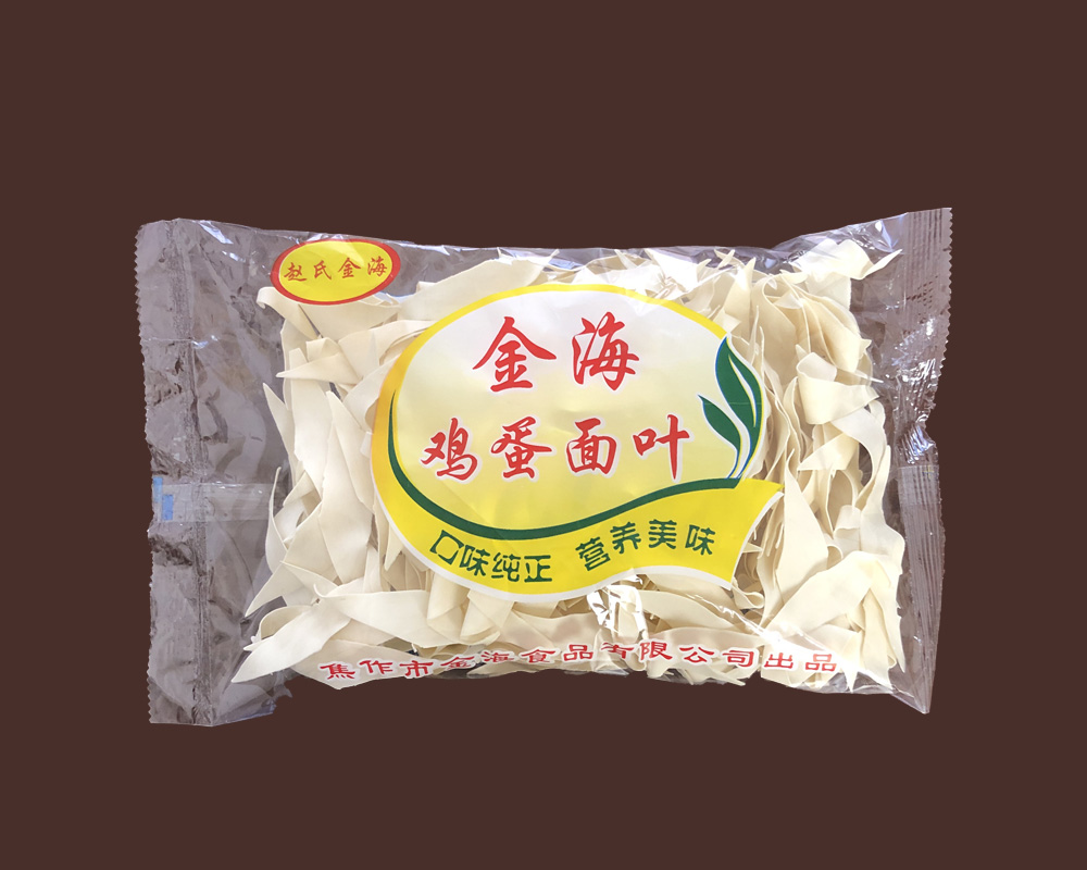  鸡蛋面叶125g